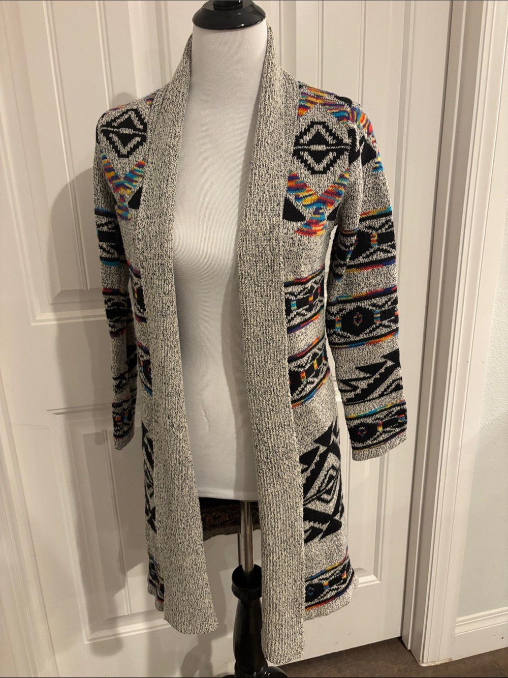 Northern Angel Multicolor Knit Cardigan Sweater